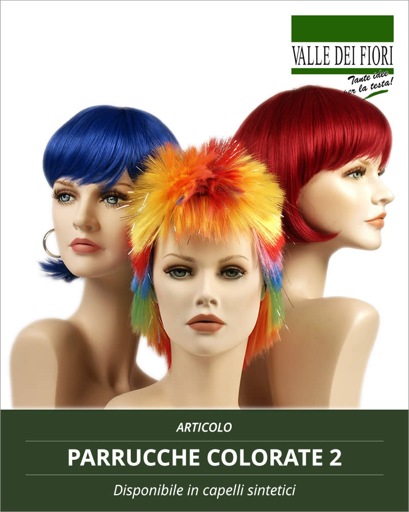 parrucche colorate