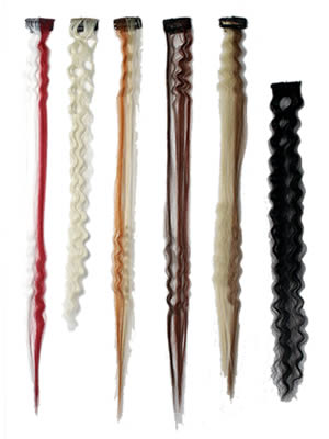 Clips capelli sintetici