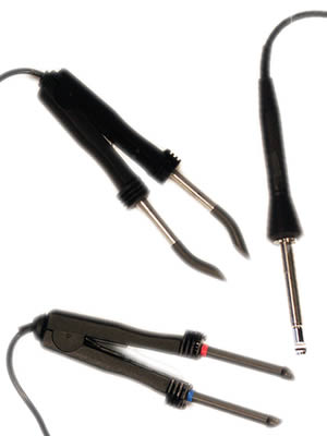 Pinze e manico saldanti