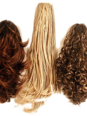 Toupet donna con pinza